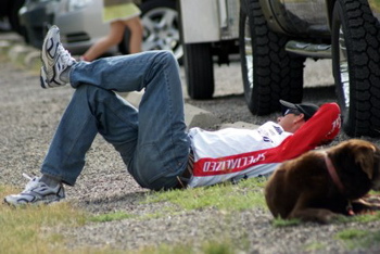 Conrad Stoltz resting
