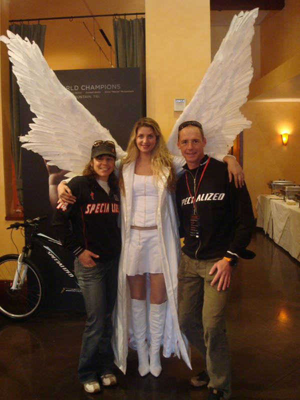 The Specialized Angel with Rebecca and Conrad Stoltz