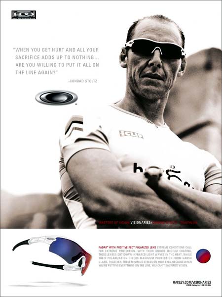 Conrad Stoltz Oakley ad