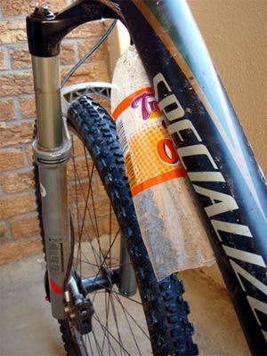 mountain bike mud guard