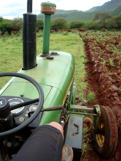 Conrad Stoltz tractor