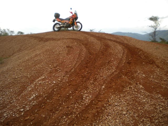 Conrad Stoltz South Africa training KTM 950