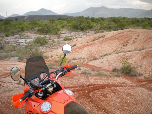 Conrad Stoltz South Africa training KTM 950