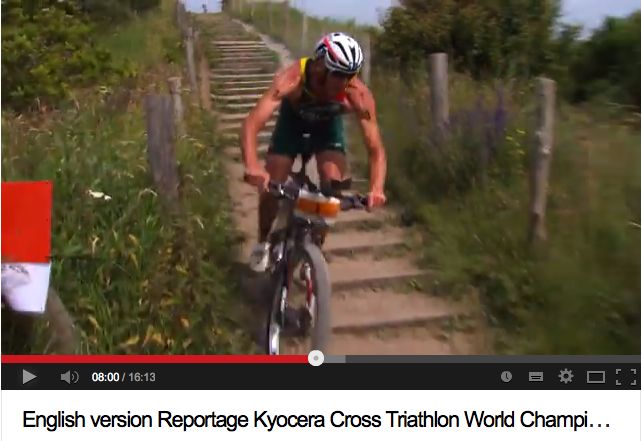 Conrad Stoltz Caveman 2013 ITU Cross Triathlon World Championships youtube