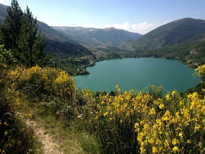 Conrad Stoltz XTERRA Italy lago di scanno run