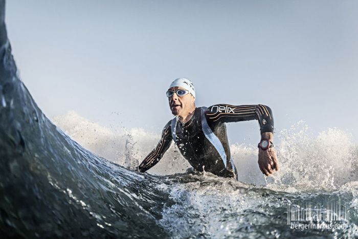 Conrad Stoltz Caveman Suunto by Markus Berger blue seventy ocean