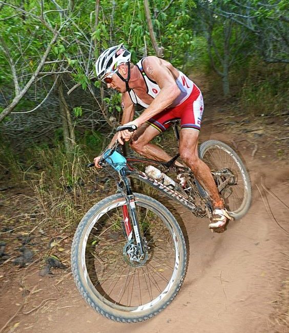 Conrad Stoltz XTERRA Worlds Maui 2013 Specialized Epic World Cup Squirt lube
