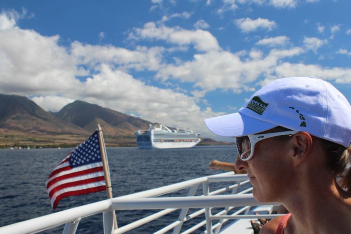 LIezel Stoltz TriLanai Lanai ferry