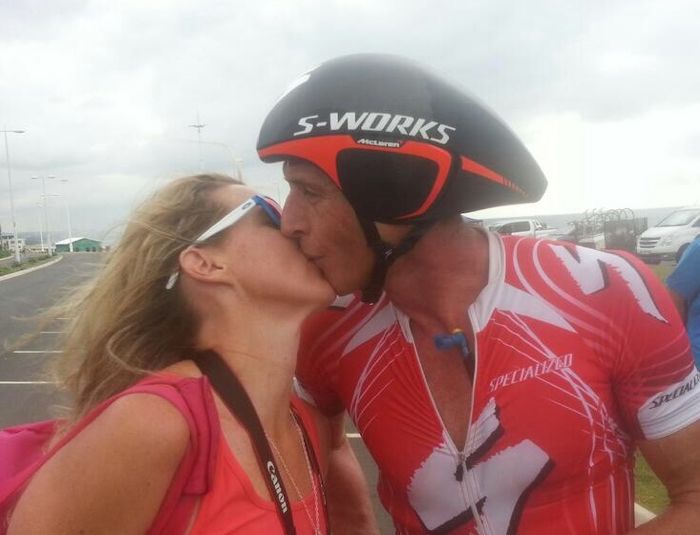 Conrad Stoltz Caveman Liezel Stoltz Princess Hotstuff SA Time Trial Champs 2014 Specialized McLaren