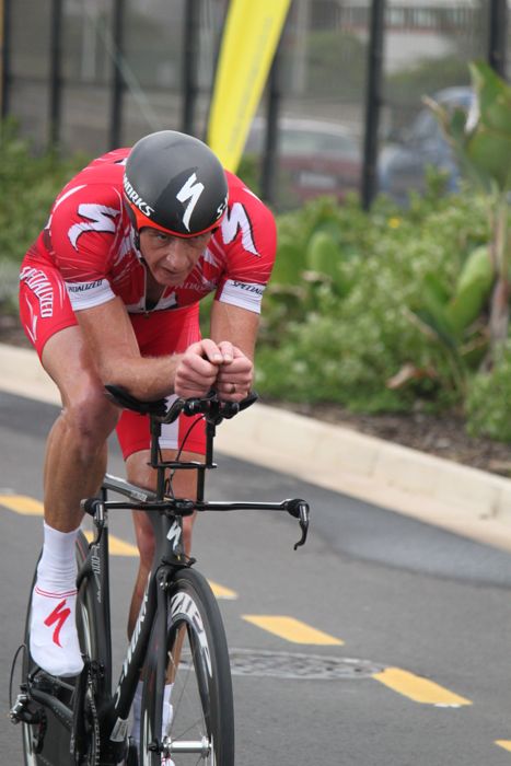 Conrad Stoltz Caveman SA TT Champs 2014 Specialized Shiv TT Specialized McLaren, Rotor XQL, Squirt Chain lube