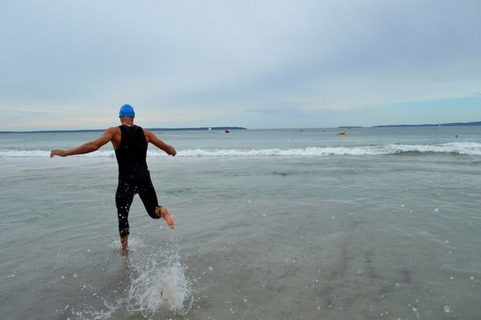 Conrad Stoltz Caveman XTERRA Asia Pacific Champs Australia Swim