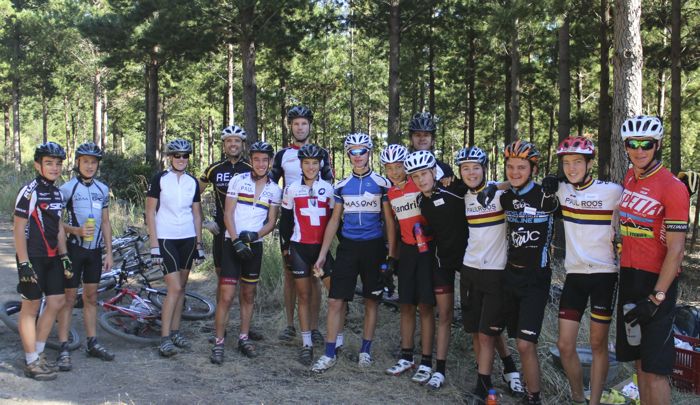 Conrad Stoltz Caveman MTB Skills Clinic Mountain bike skills Specialized  Paul Roos MTB team