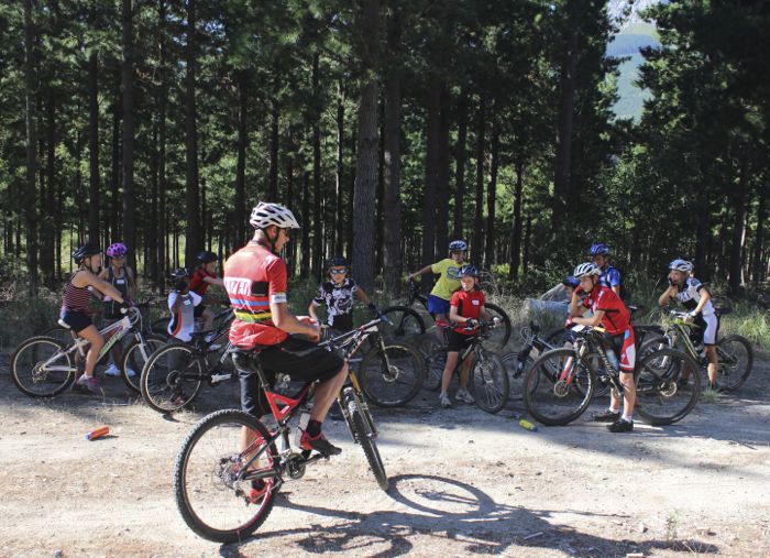 Conrad Stoltz Caveman MTB Skills clinic Talking bikes