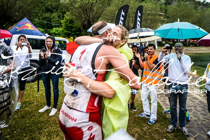 Conrad Stoltz Caveman XTERRA Italy 2014 Liezel Stoltz