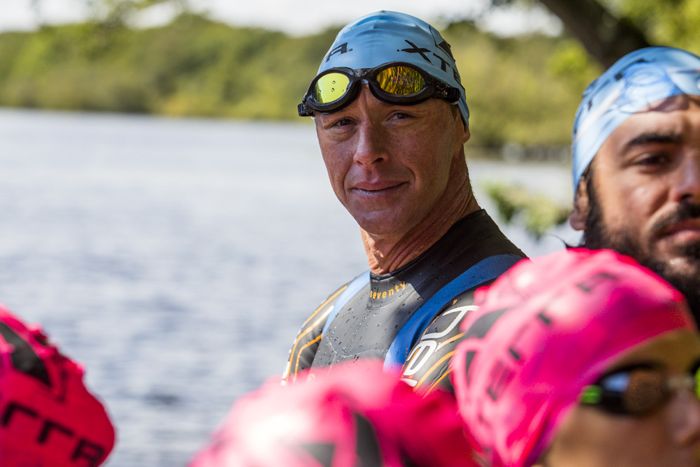 Conrad Stoltz Caveman XTERRA UK swim start blueseventy