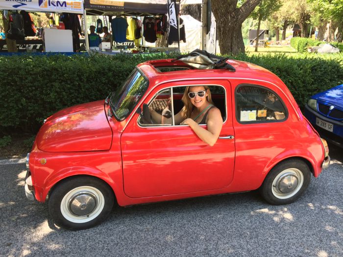 Liezel Stoltz #PrincessHotstuff Fiat 500