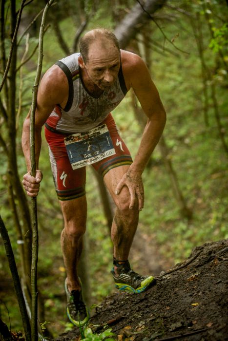 Conrad Stoltz Caveman XTERRA Denmark Specialized, Suunto, Hoka, ClifBar muddy hill 2