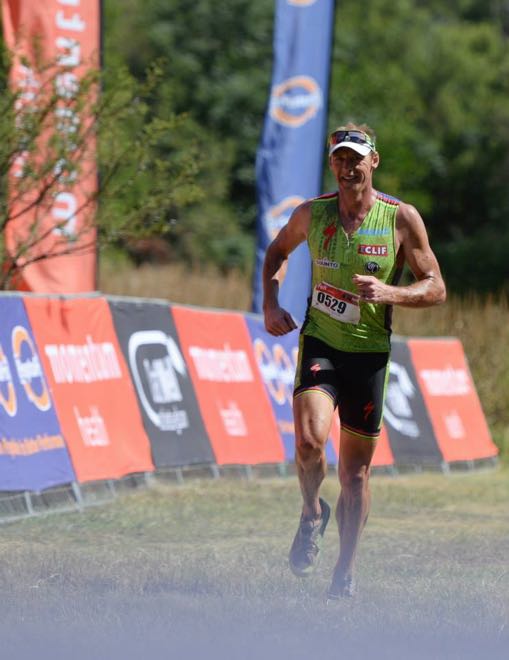 Conrad Stoltz Caveman wins DualX#1 Hakahana run Specialized, Hoka, Suunto, ClifBar, Oakley, SuperSport Momentum Health OatWell DualX powered by PeptoPro Dual1 Hakahana 2015-6160