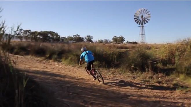 Conrad Stoltz Caveman Perderberg Winery MTB windpomp