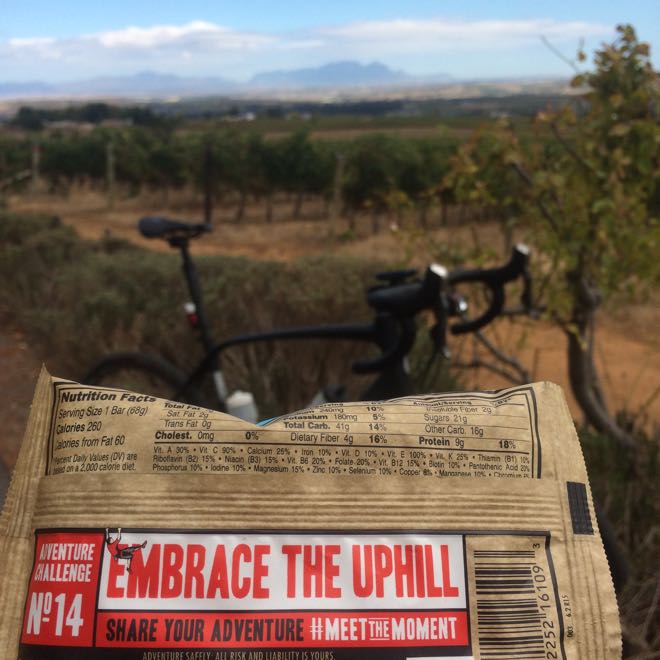 Conrad Stoltz ClifBar Embrace the uphill